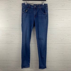 Pilcro and the Letterpress Denim Skinny Jeans
